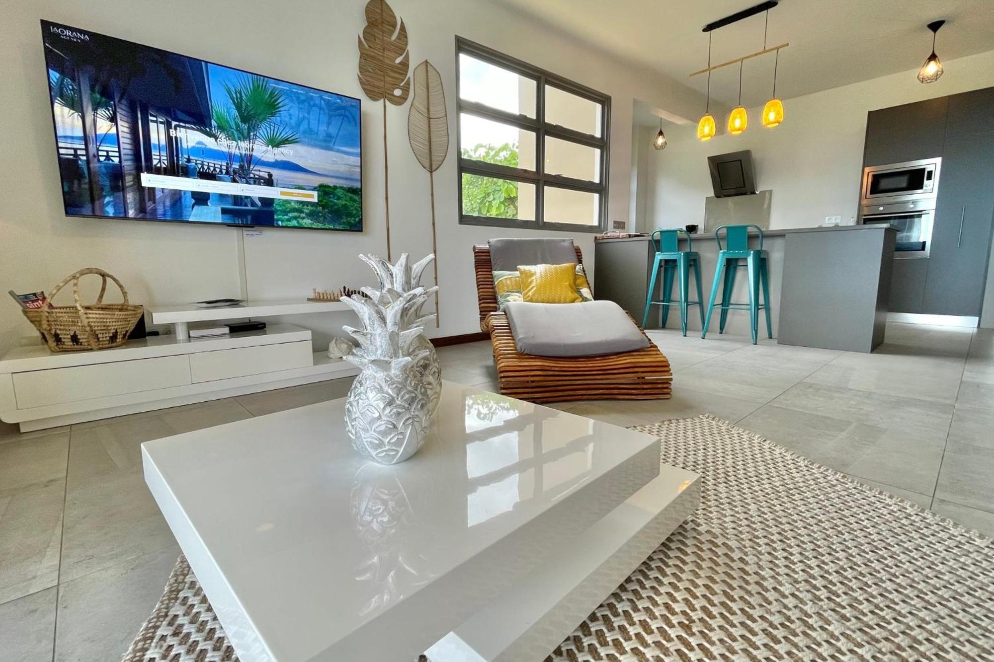 Manuia Luxury Apartment - Tahiti Punaauia -Wi-Fi Netflix Pool & Gym Exterior photo